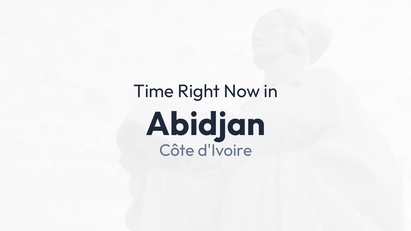 Ivory. Time Time in Abidjan, Côte d'Ivoire | Time.how