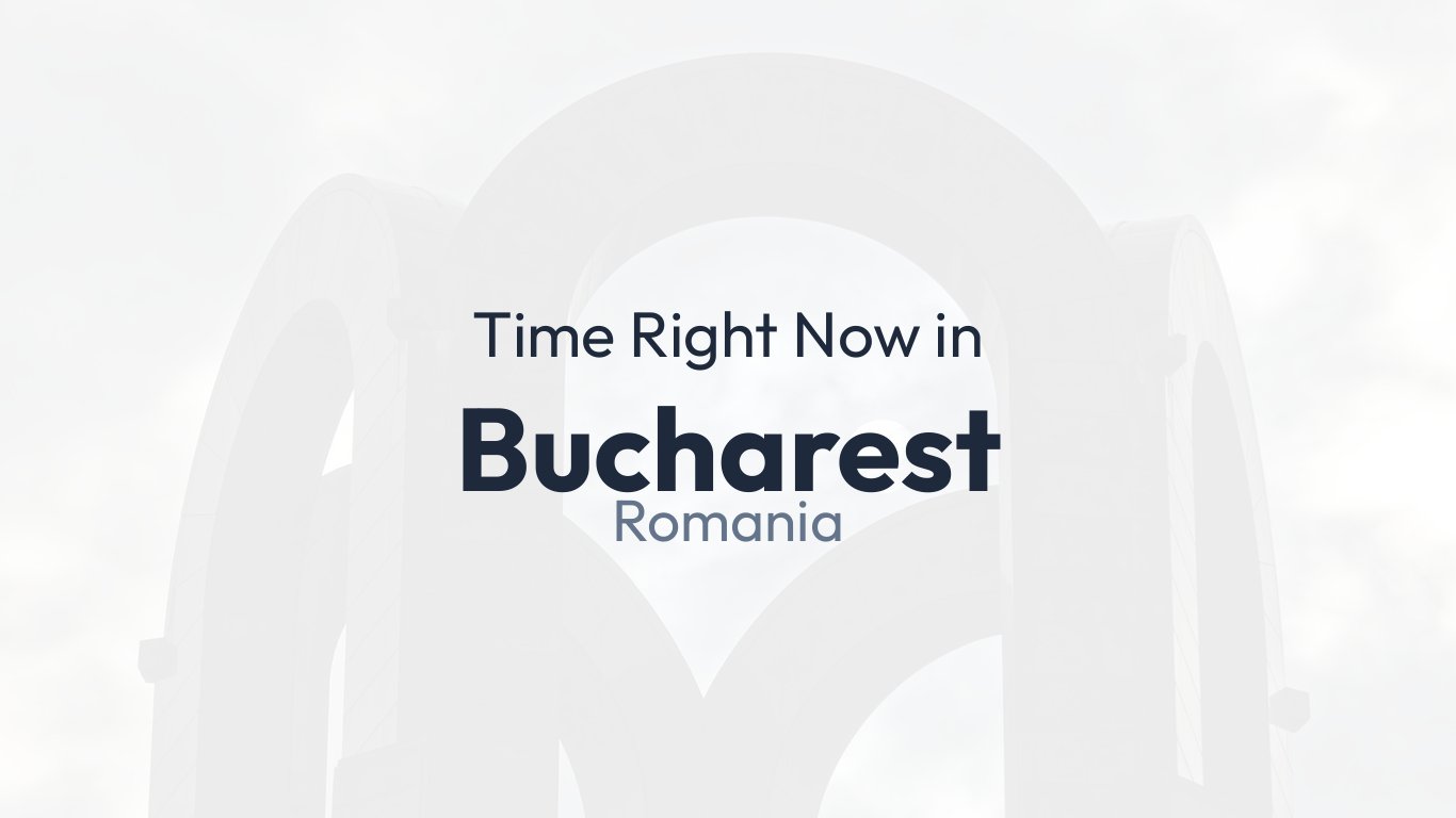 Time in Bucharest, Romania | Time.how