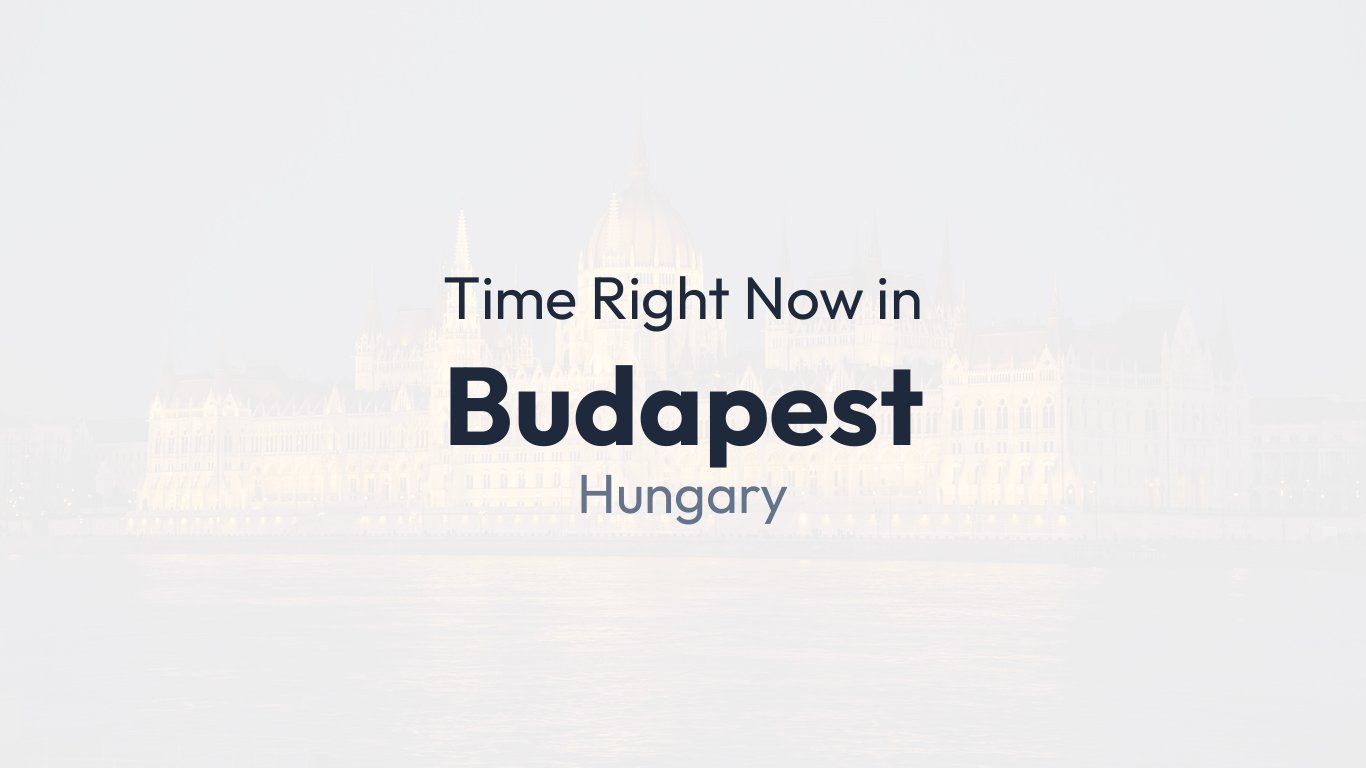 Time in Budapest, Hungary | Time.how