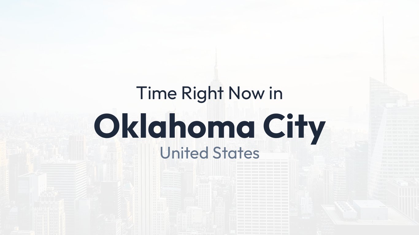 Time in Oklahoma City, United States | Time.how