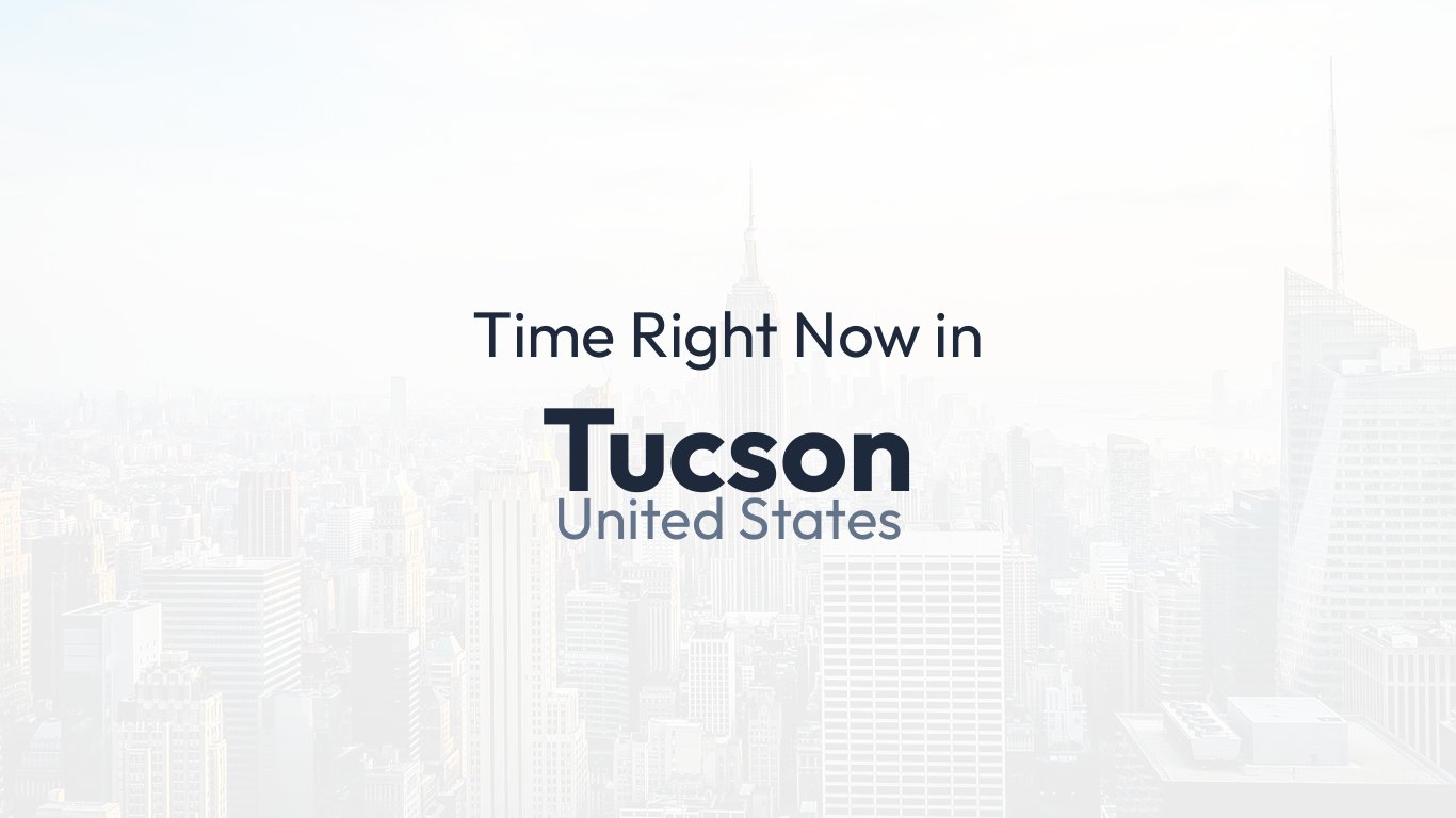 Time in Tucson, United States | Time.how