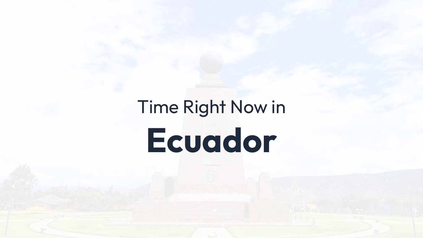 Time in Ecuador | Time.how